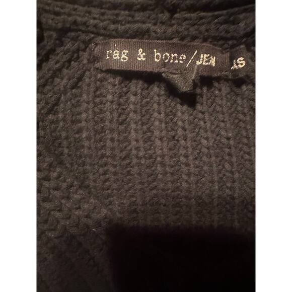 RAG & BONE Women's Black V neck Knit Sweater - Picture 5 of 5